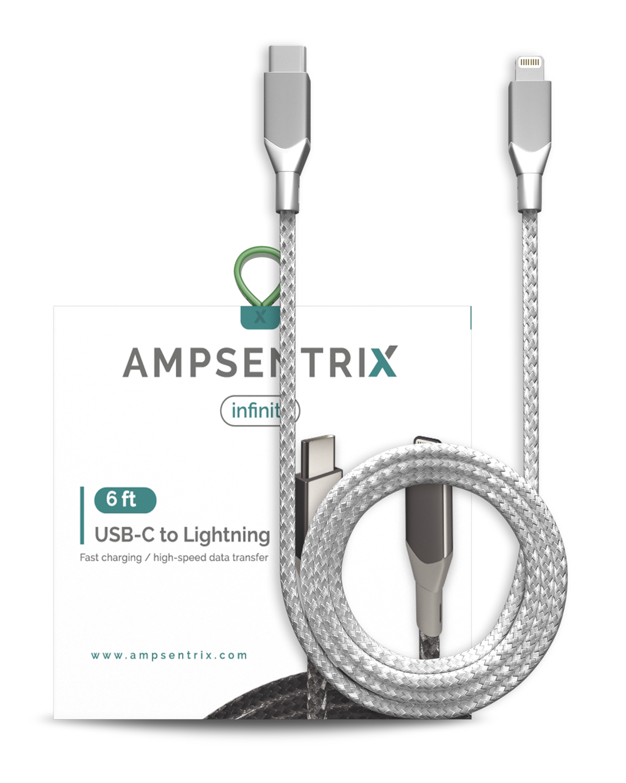 USB Type C to Lightning Cable - AmpSentrix