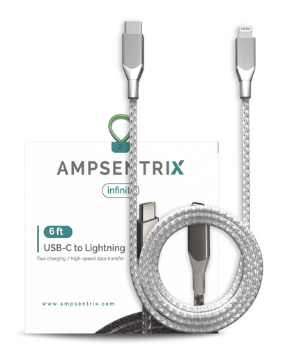 USB Type C to Lightning Cable - AmpSentrix