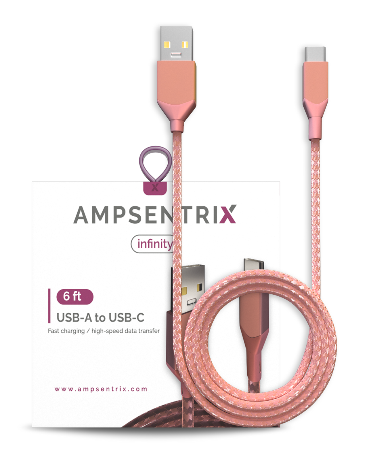 USB Type A to USB Type C Cable - AmpSentrix