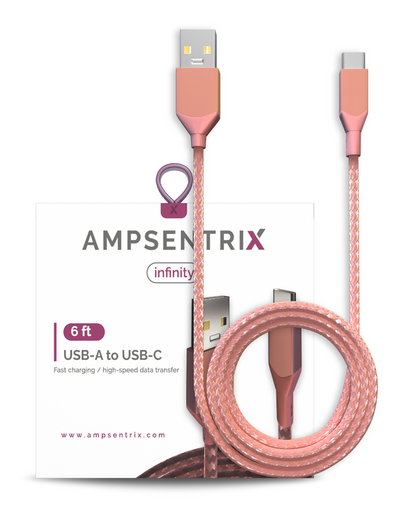 USB Type A to USB Type C Cable - AmpSentrix