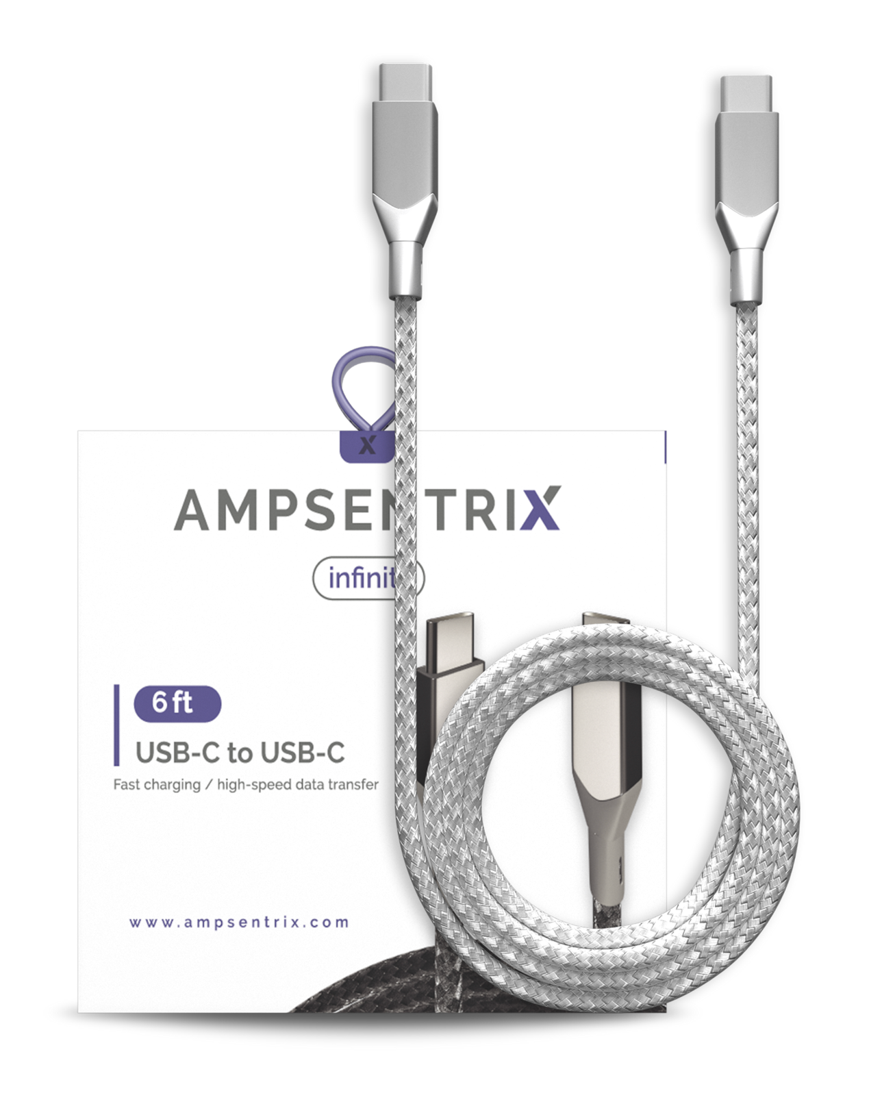 USB Type C to Type C Cable - AmpSentrix